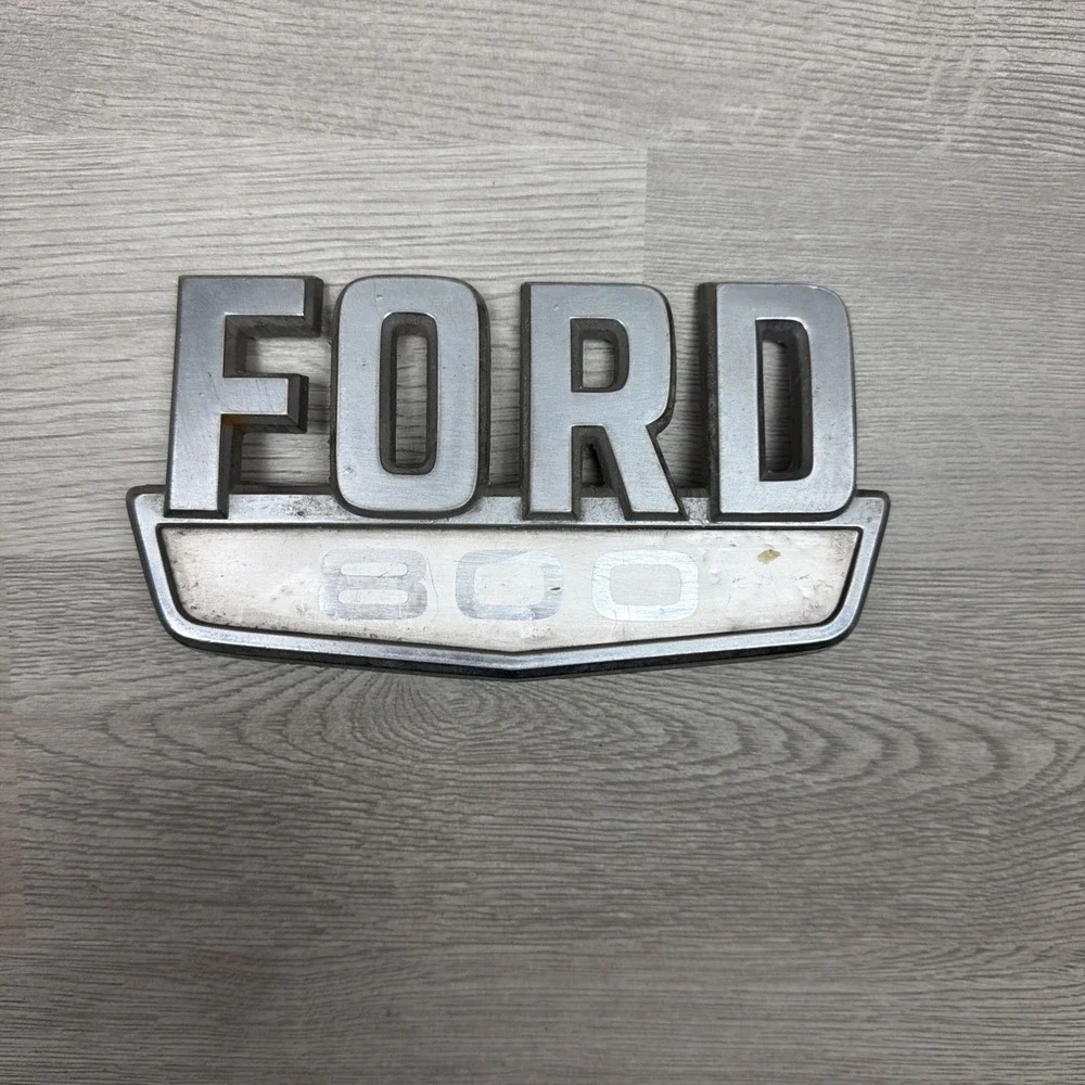 Vintage OEM Genuine Ford 800 Emblem DOHB-80020A68-A